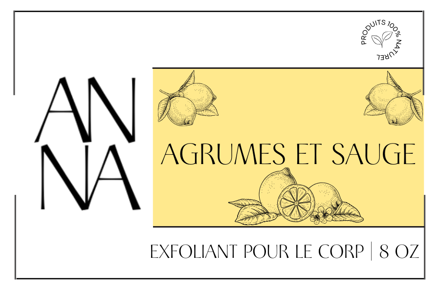EXFOLIANT POUR LE CORPS - AGRUMES ET SAUGE