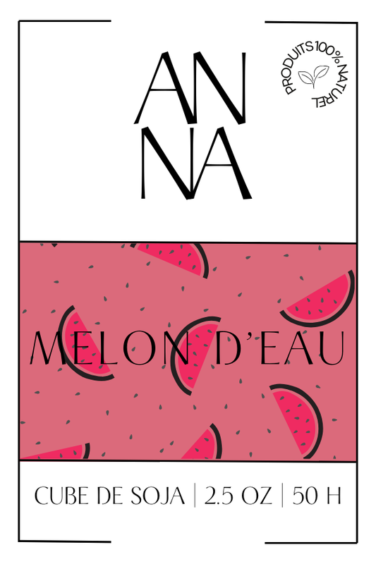 CUBE DE CIRE - MELON D'EAU