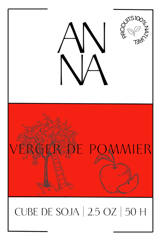 CUBE DE CIRE - VERGER DE POMMIER