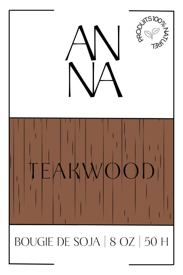 BOUGIE - TEAKWOOD
