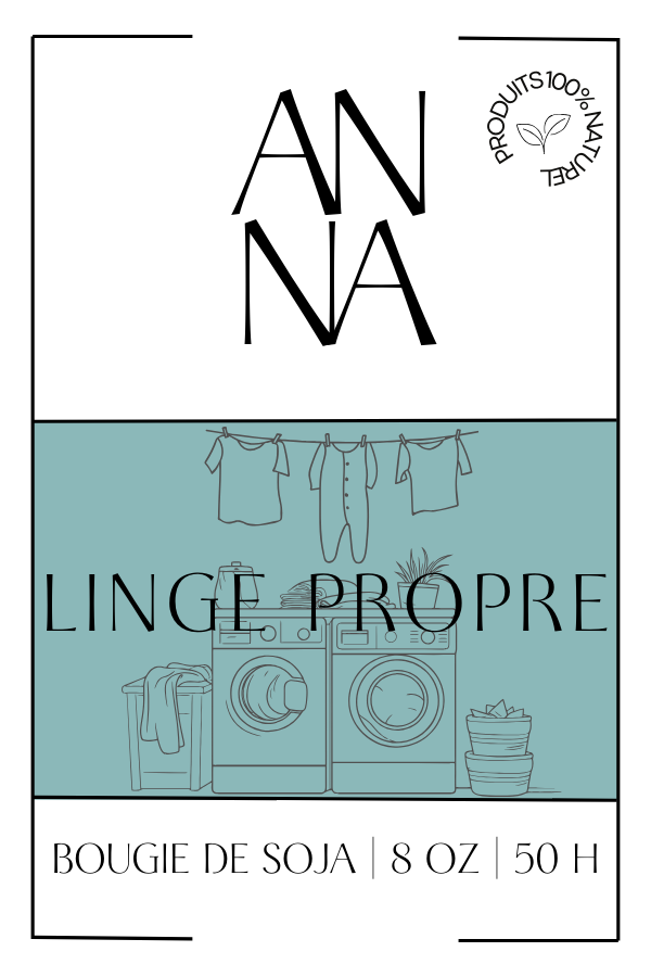 BOUGIE - LINGE PROPRE