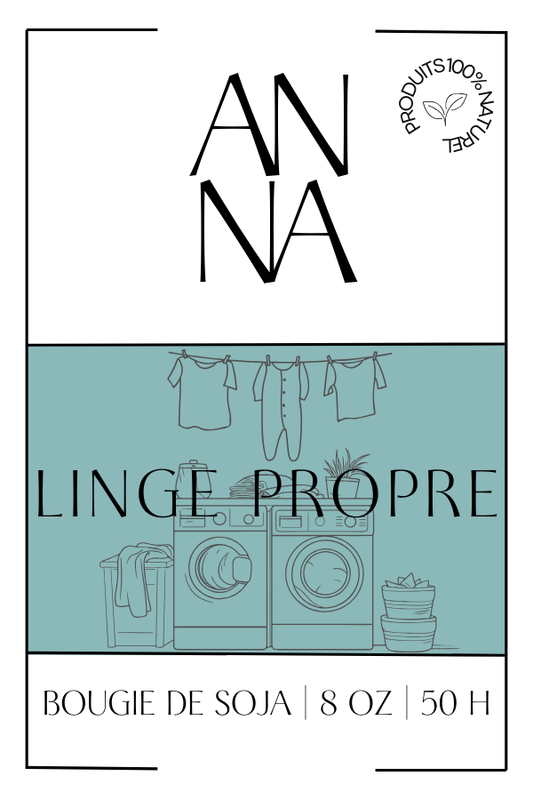 BOUGIE - LINGE PROPRE