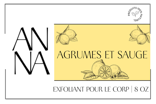 EXFOLIANT POUR LE CORPS - AGRUMES ET SAUGE
